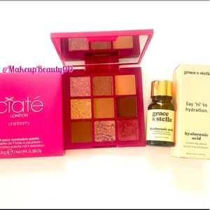 Ciate London Cranberry palette + FREE grace & stella hyaluronic acid